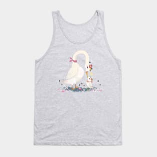 Mommy goose love his child Tank Top